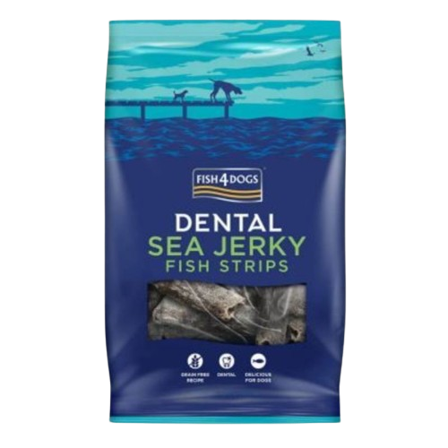 Fish4Dogs - Jerky Fish Strips 500g - Hund - Hundegodbiter & tyggebein - Belønningsgodbiter for hund - ZOO.no