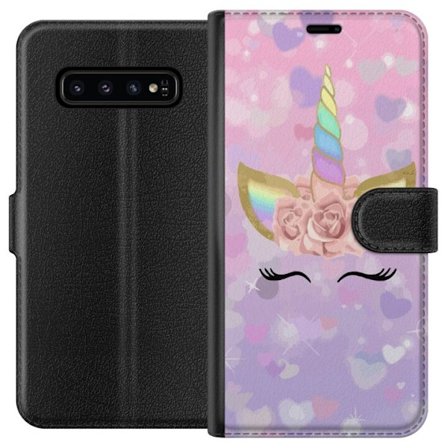 Kompatibelt Plånboksfodral till Samsung Samsung Galaxy S10 Unicorn
