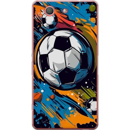 Mobilskal till Sony Xperia Z3 Compact med Fotbollar