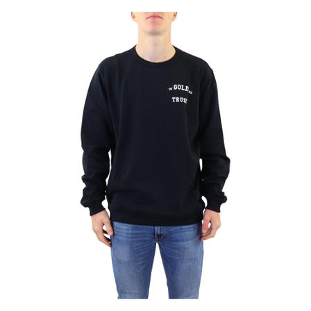 In Gold We Trust, Sweatshirts Czarny, Mężczyzna, Rozmiar: M