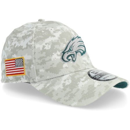 New Era - NFL Camo fitted Cap - Philadelphia Eagles NFL 39THIRTY Salute To Service Camo Fitted @ Hatstore
