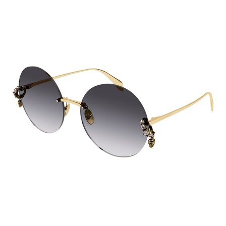 Alexander McQueen - Solglasögon - Guld - AM0418S 001 6219