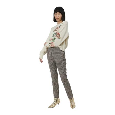 Silvian Heach, Shirt with decorative print Beżowy, Kobieta, Rozmiar: M