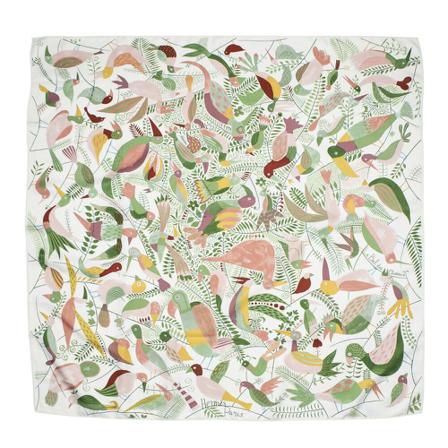 Hermès Vintage, Pre -owned Scarf Grijs, Dames, Maat:ONE Size