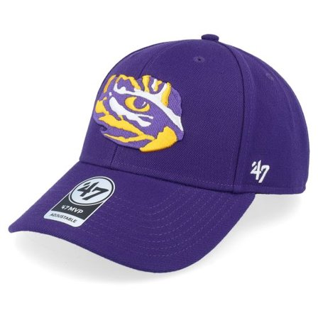 47 Brand - College Lila adjustable Keps - Louisiana State Tigers Lsu 47 Mvp Cap Purple Adjustable @ Hatstore