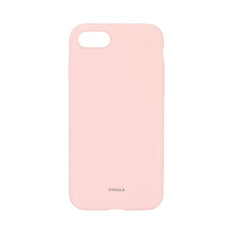 Onsala Iphone 6/7/8/se Mobilskal Silikon Kritrosa