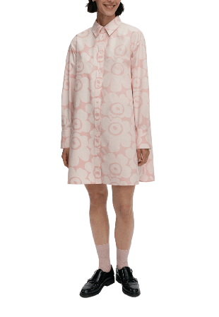 Marimekko Kuvitelma Unikko Dress Klänningar Dam Rosa 38