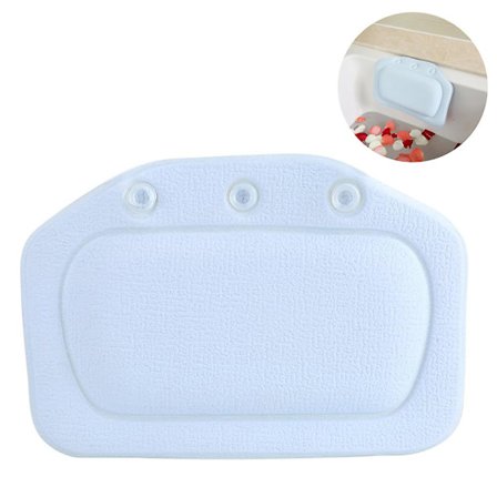 Badekarpute, Myk Skum Polstret Spa Pute Pvc Nakkerygg Pute