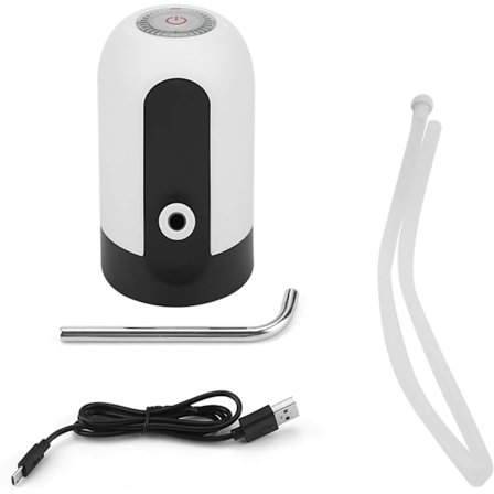 Uusin malli 2025 vedenannostelupumppu, universaali USB-lataus vesipullopumppu sähköinen juomaveden annostelija kotiin keittiöön toimistoon