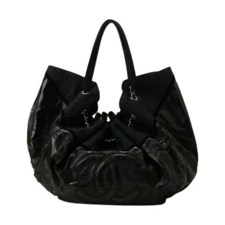 Chanel Vintage Pre-owned Læder chanel-tasker Sort, Dame Vintage Tasker, Størrelse: ONE Size