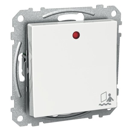 Schneider Electric Exxact Strømbryter 1 pol, opptattsymbol, Strømbrytere & vegguttak