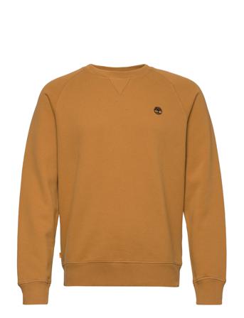Ls Exeter River Basic Brushed Back Crew Sweatshirt Regular Svetari Collegepaita Keltainen Timberland