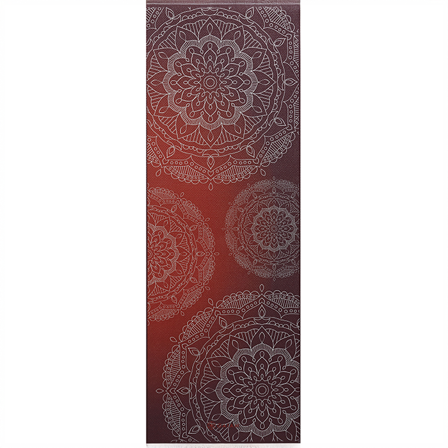Gaiam Yogamåtte 6 mm Rød
