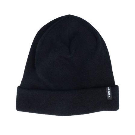 Rip Curl - Svart cuff Beanie - Kids Anti Series Apline Beanie Black Cuff @ Hatstore