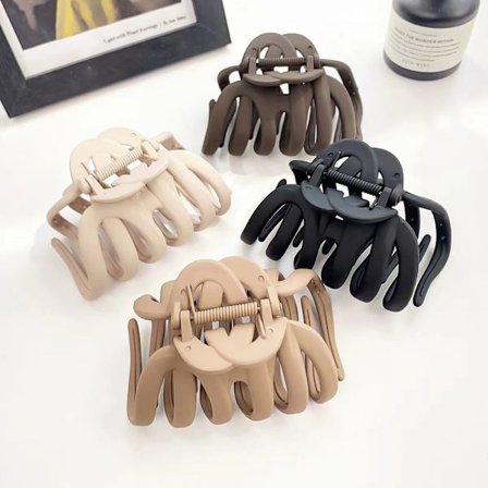 4kpl Octopus Claw Clips Naisten Suuret Hiuskynsi MULTICALOR