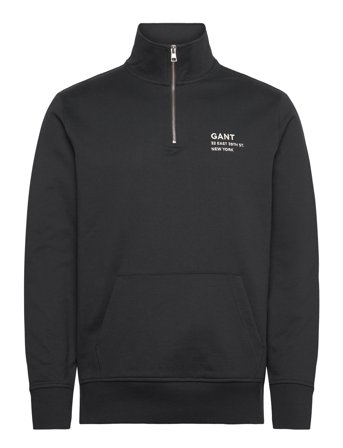 GANT | Small Graphic Half Zip Sweat | L