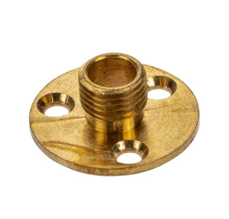 Nordic Quality Nippelplatta, 10mm, mässing