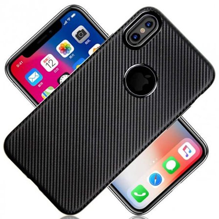 iPhone XR iskunkestävä suojus FullCarbon V2