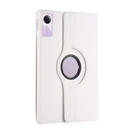 Fodral för Lenovo Tab M10 3:e generationen 10.1 TB-328FU 2022 Litchi läderfodral (Vit)