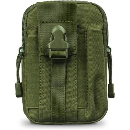 Kompakt Utility Belt Pouch, Militær Army EDC Pouch Midjeveske, for Sport Vandring Camping