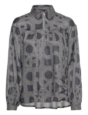 Slmarian Blouse Ls Black Soaked In Luxury