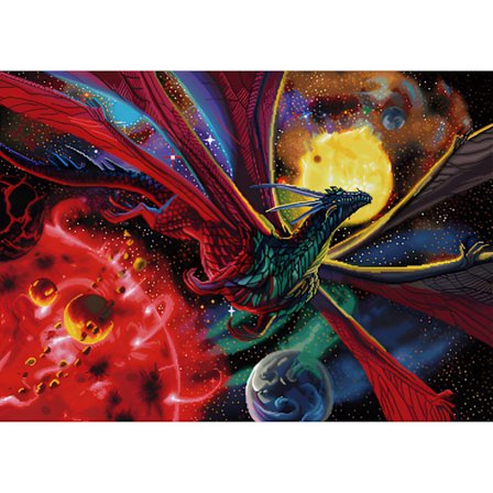 5D Diamantmaleri 30x40cm Drage J