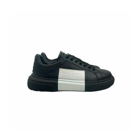 Richmond Sneakers Calf Sort, Herre, Størrelse: 43 EU