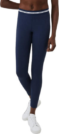 Björn Borg Women's Borg Regular Rib Tights Women workout trousers Blue L