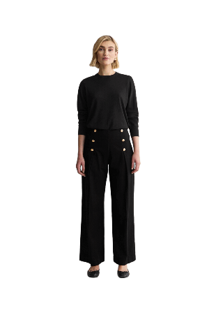 Newhouse Byxa Penelope Byxor Dam Svart 34