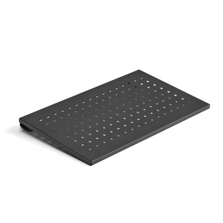 Werkzeugwand für Trennwand ZONE, 681x390 mm, schwarz