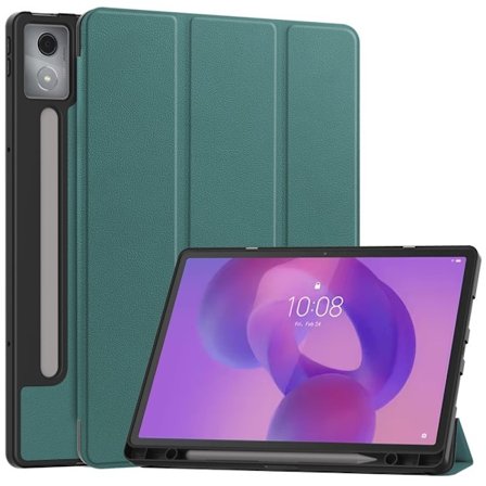 För Lenovo Idea Tab Pro Fodral Tri-Fold Stativ Skal med pennhållare