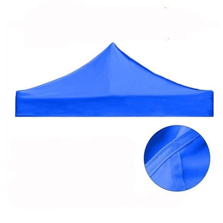 Baldakin Top Ersättning Gazebo Top Cover BLÅ 3X3M