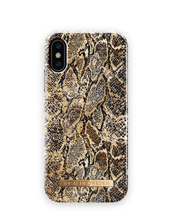Fashion Case iPhone X Golden Gecko