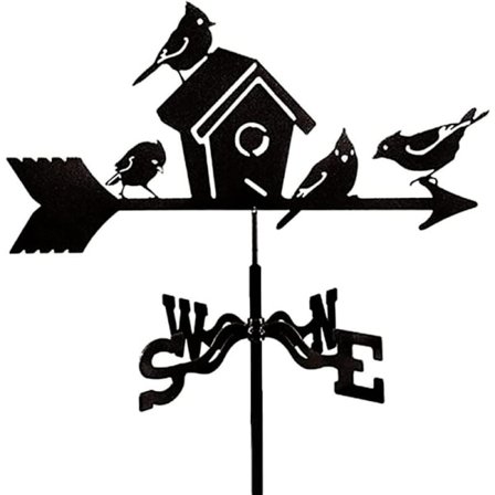 Værhane for utendørs hage, takværhane, værhane i metall, hageværhane, hagetakstativ