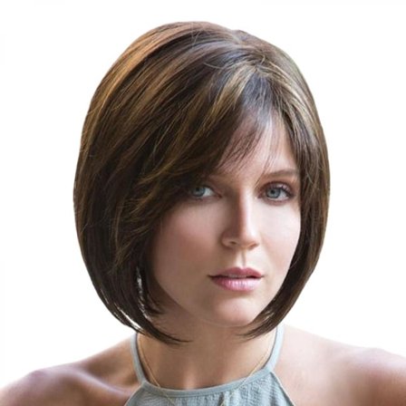 Naisten synteettiset peruukit Naisten lyhyet hiukset Pääasu 35cm