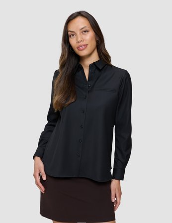 Shaping New Tomorrow - Dam - Skye Shirt - Black - Storlek XXL