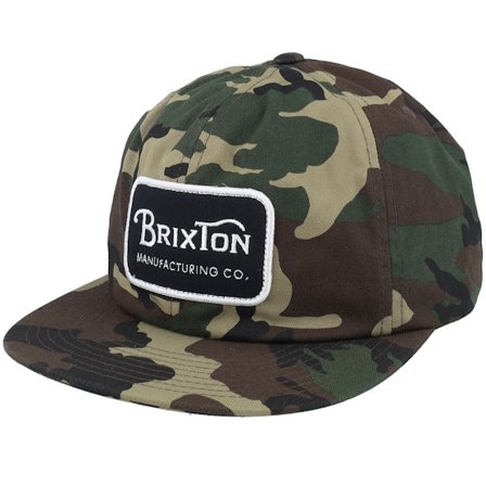 Brixton - Camo snapback Kšiltovka - Grade Camo Snapback @ Hatstore
