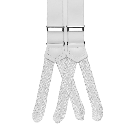 John Henric Suspenders Formal Kostymtillbehör Herr Vit 25