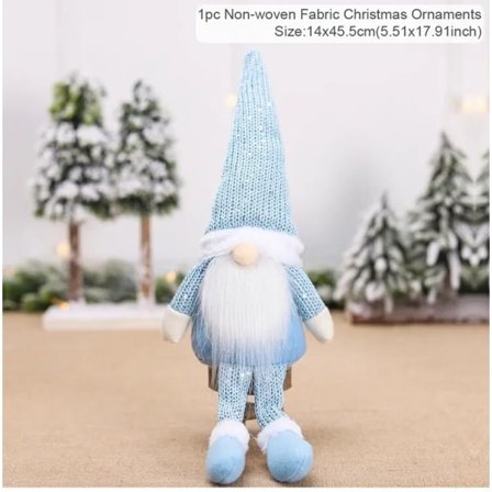 Jul ansiktslös docka god jul dekorationer till hem jul prydnad