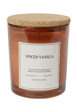 Åhléns Home Doftljus med korklock CORA 10 cm Ljus Orange ONESIZE