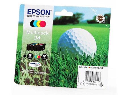 Epson Bläckpatron T3466 bk/c/m/y 4/fp - Lyreco - Toner och bläck - Bläckpatroner - Bläckpatroner Epson