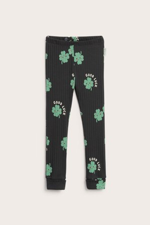 Kappahl | Ribbede leggings | Svart