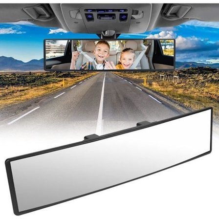 Bil Bakspejl Universal Bil Indvendigt Spejl Panoramisk Udskiftning Bredvinklet Bakspejl UHR