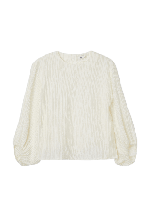 Wera Krinklad blus BON Blusar Beige 36