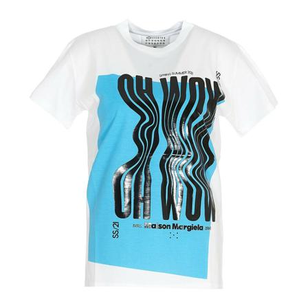 Maison Margiela, T-Shirts Biały, Mężczyzna, Rozmiar: S