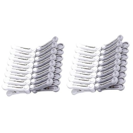 Sporløse tøjklemmer, forseglingsklemme, tørresnorsclips, plastik tøjklemme, vindtæt altan db