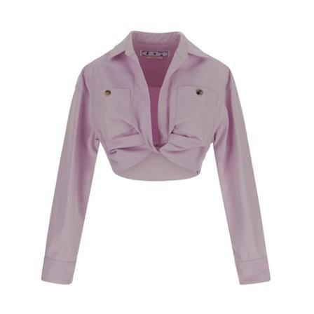 Off White, Shirts Fioletowy, Kobieta, Rozmiar: S