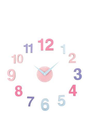 Wall Clock Diy Chica Multi Colour Patterned KARLSSON