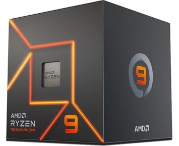 AMD-Ryzen 9 7900-AMD Ryzen 9 7900 med Wraith Prism Cooler-Computer components-AMD Socket AM5