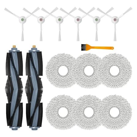 För Floor 3 Station Robotdammsugare Huvudsidoborste Mopp Clo